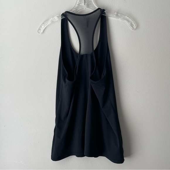 NWOT Under Armour Women's HeatGear Armour Racer Tank top size medium black mesh - Picture 9 of 11